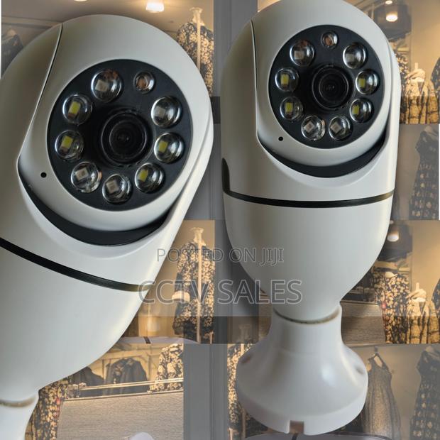 Home Security Camera 1080p" E27 Wireless Bulb Camera Motion