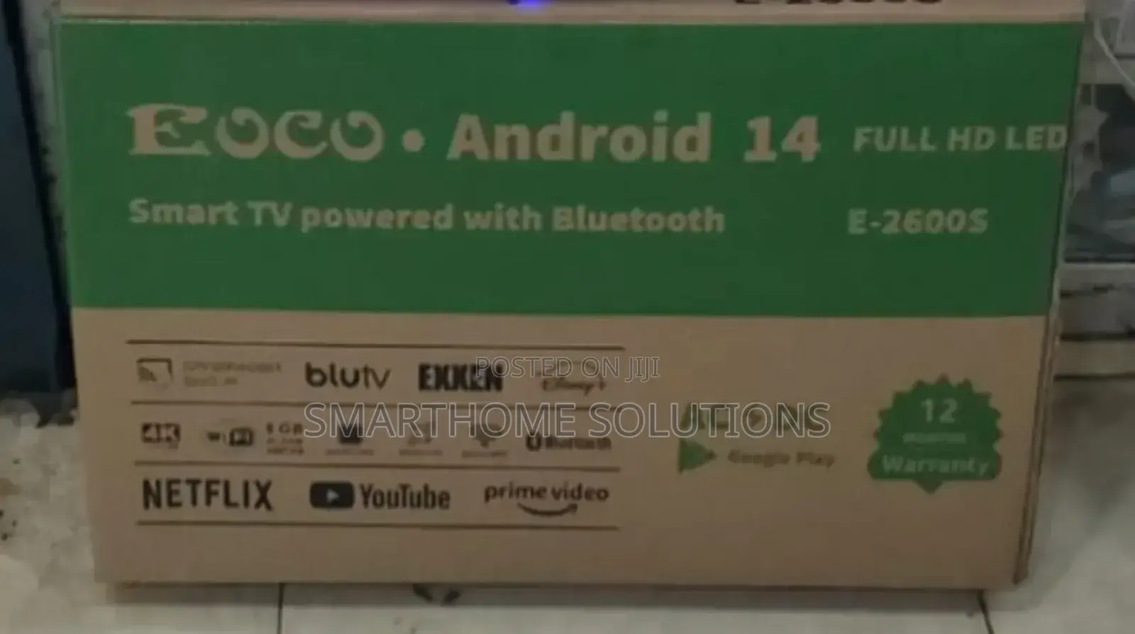 Ecco 26 Smart Android Television