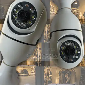 Bulb Type Motion Recording and Night View CCTV Camera