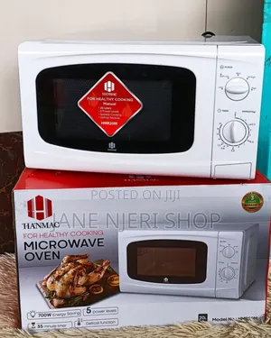 Hanmac 20l Manual White Microwave (3 Years Warranty)