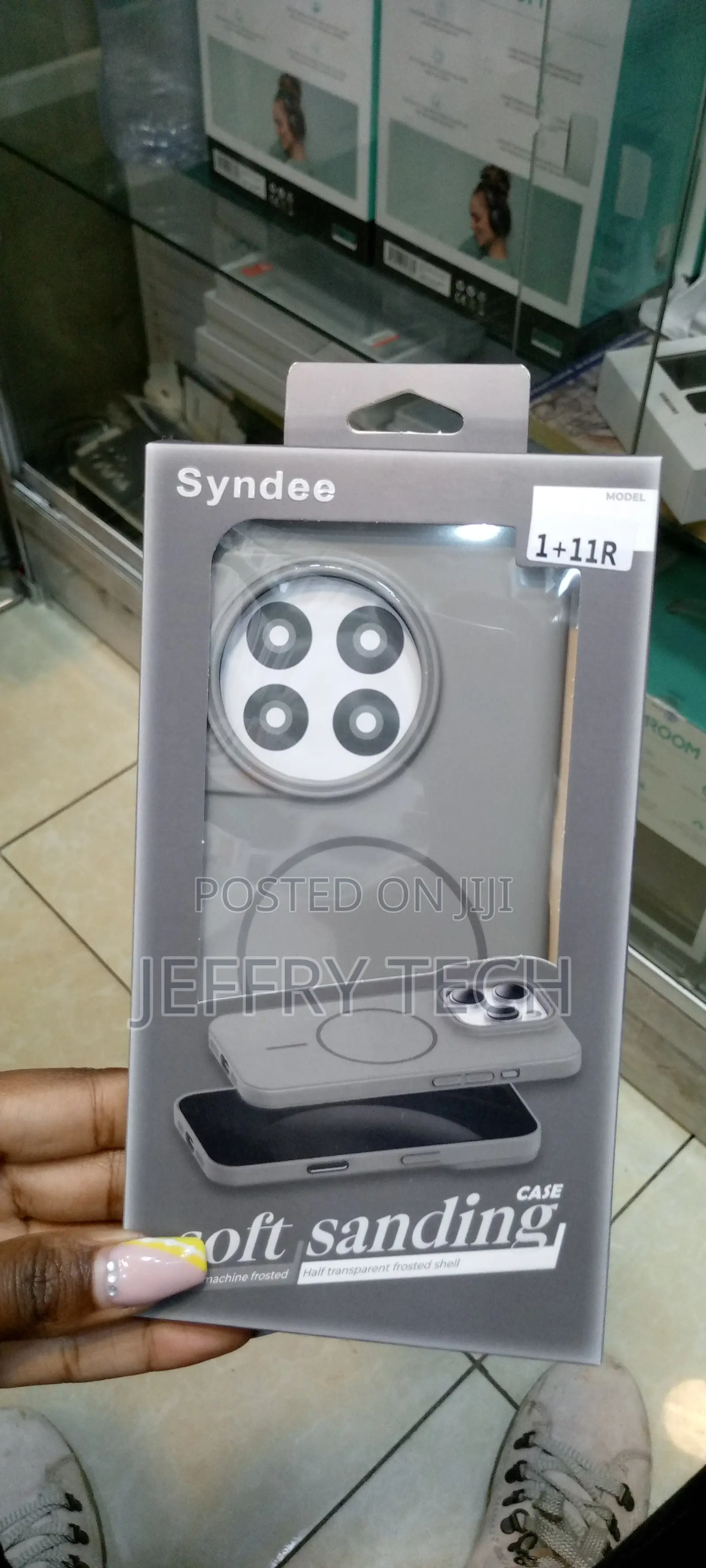 Syndee Ultrathin Magsafe Case Soft Sanding Case for 1+11r