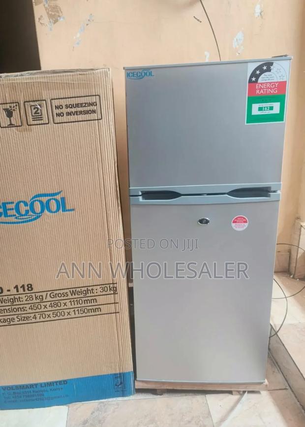 Good Working Icecool 118 Litres Double Door Refrigerator I/8 - main view