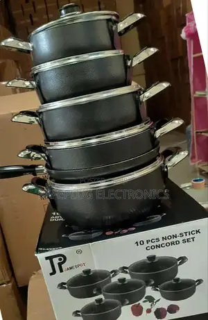 Concord Cookware - 10pcs Jamespot Non-Stick Sufuria - Jp