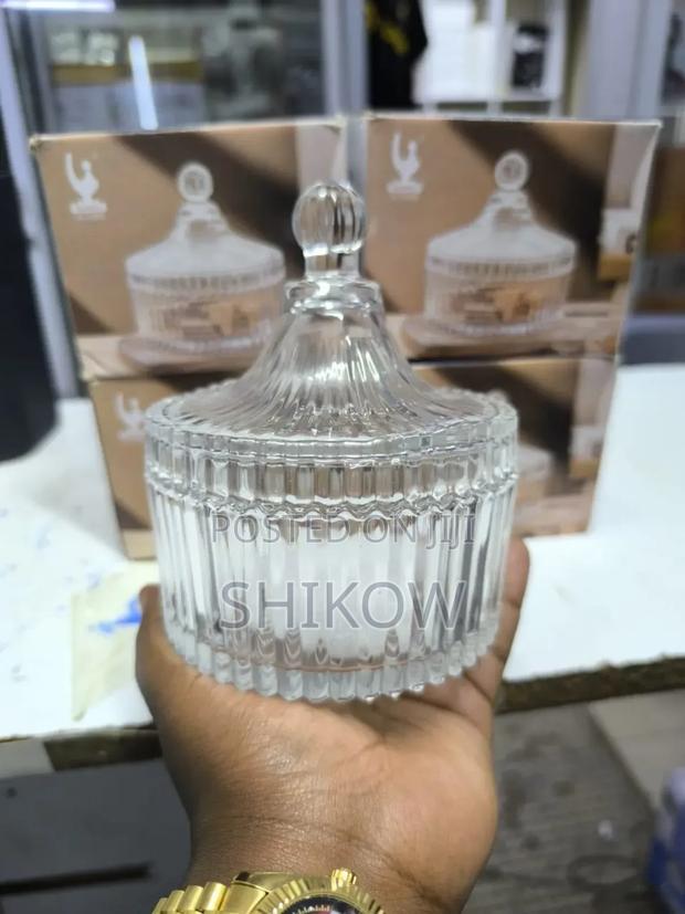 Classy Glass Sugar Dish - main view