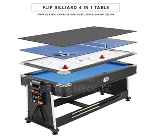 Flip Billiard 4 in 1 Multi-Functional Table in Kenya