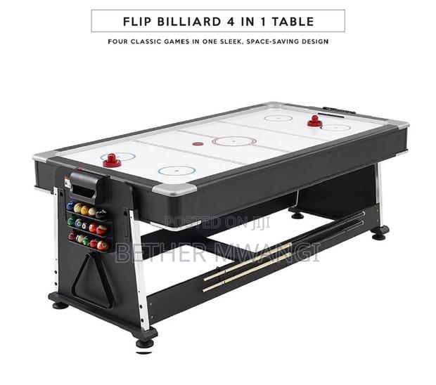 Flip Billiard 4 in 1 Multi-Functional Table in Kenya - thumbnail 4