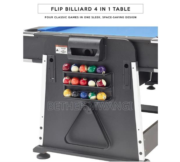 Flip Billiard 4 in 1 Multi-Functional Table in Kenya - thumbnail 8