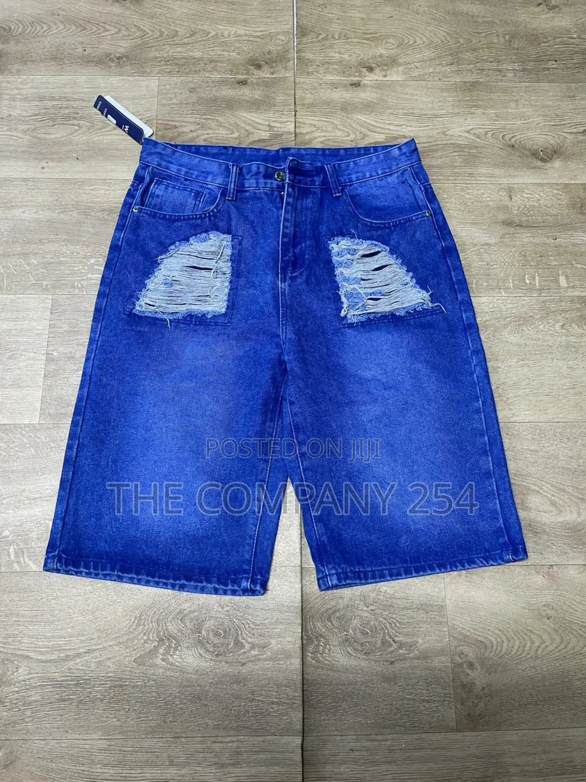 Men Designer Quality Denim Jeans Baggy Shorts