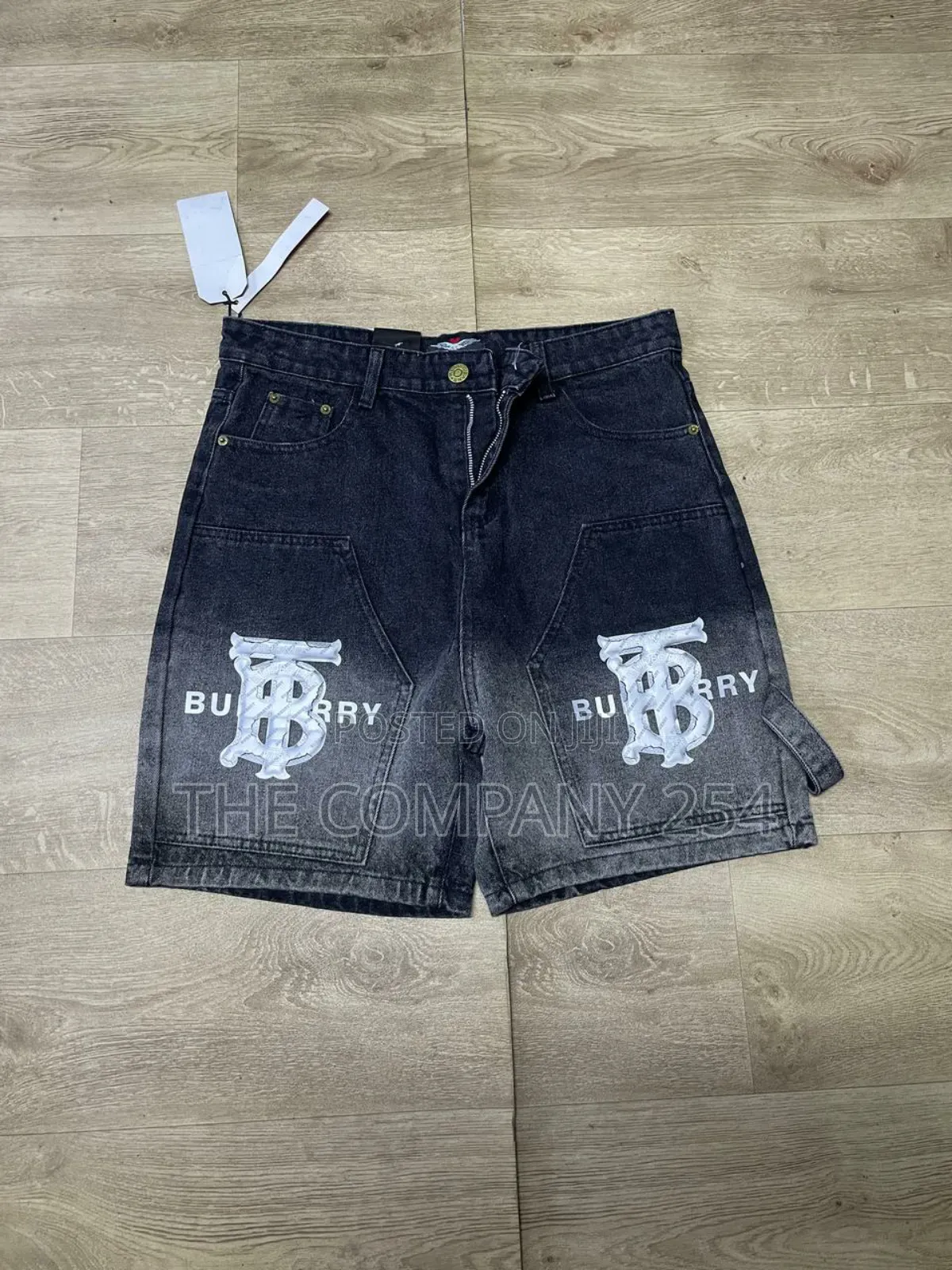 Men Designer Quality Denim Jeans Baggy Shorts