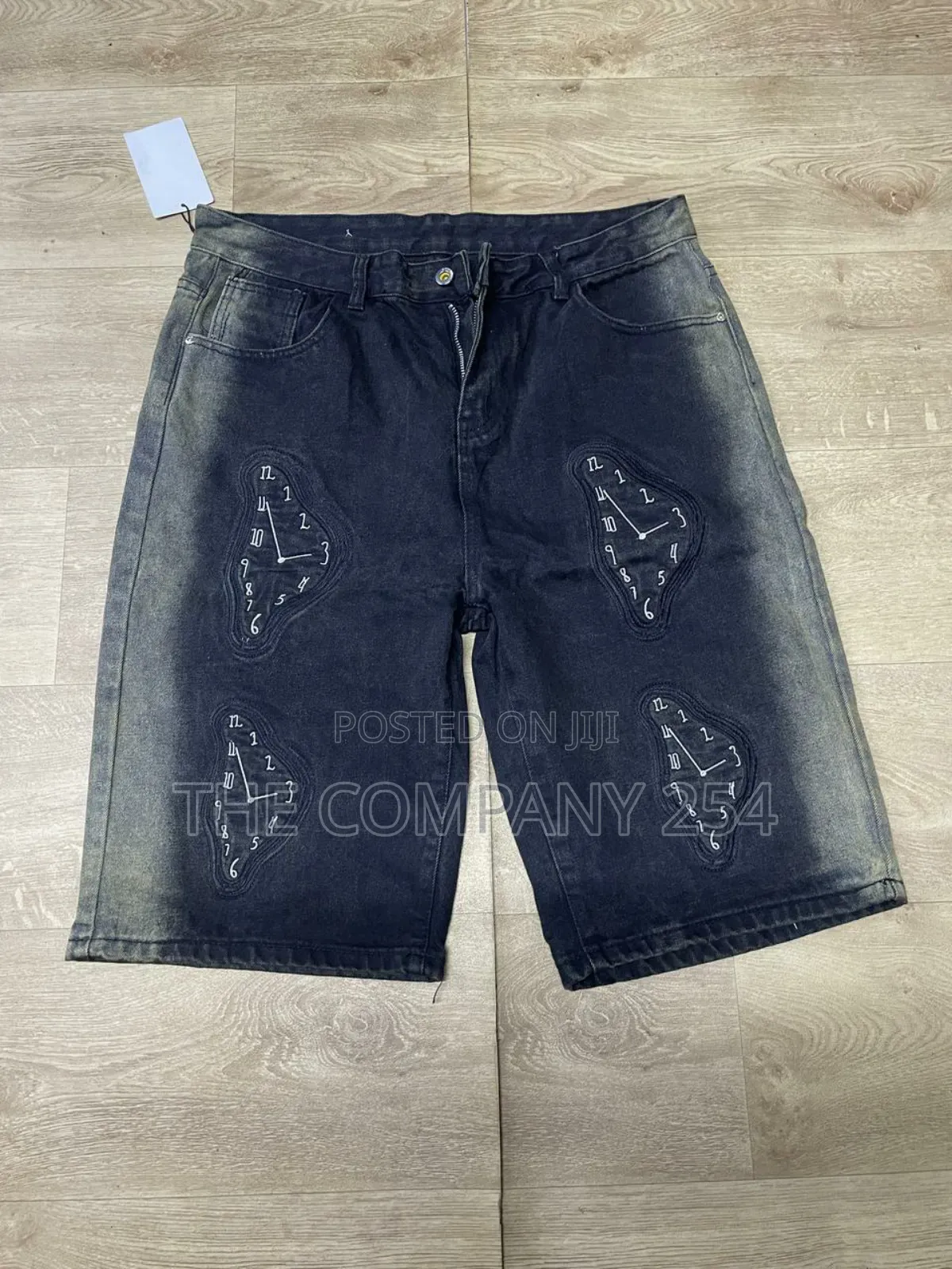 Men Designer Quality Denim Jeans Baggy Shorts