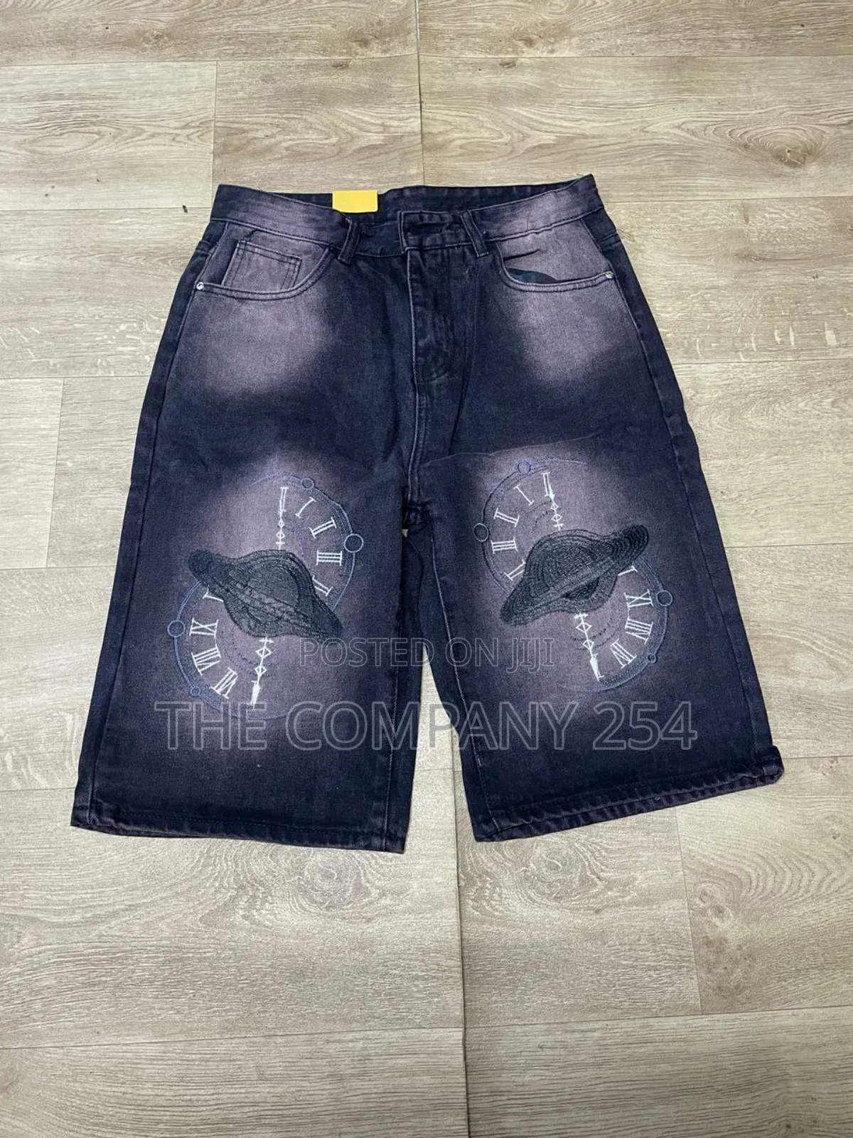 Men Designer Quality Denim Jeans Baggy Shorts