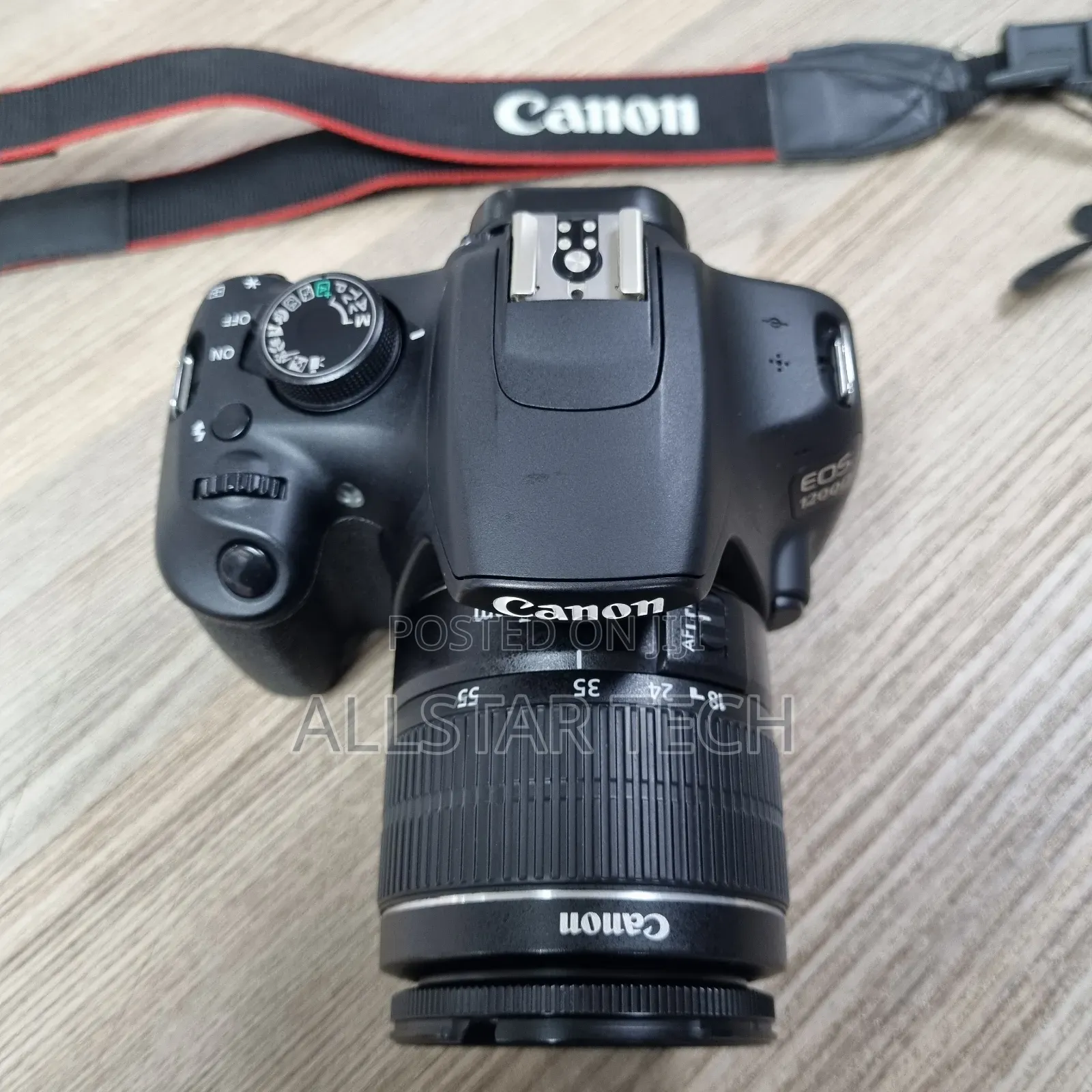 Canon Eos 1200d With 18:55mm