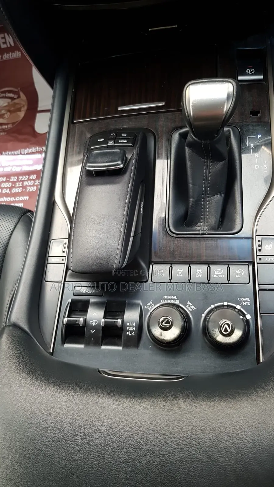 Lexus LX 450d AWD 2017 Black