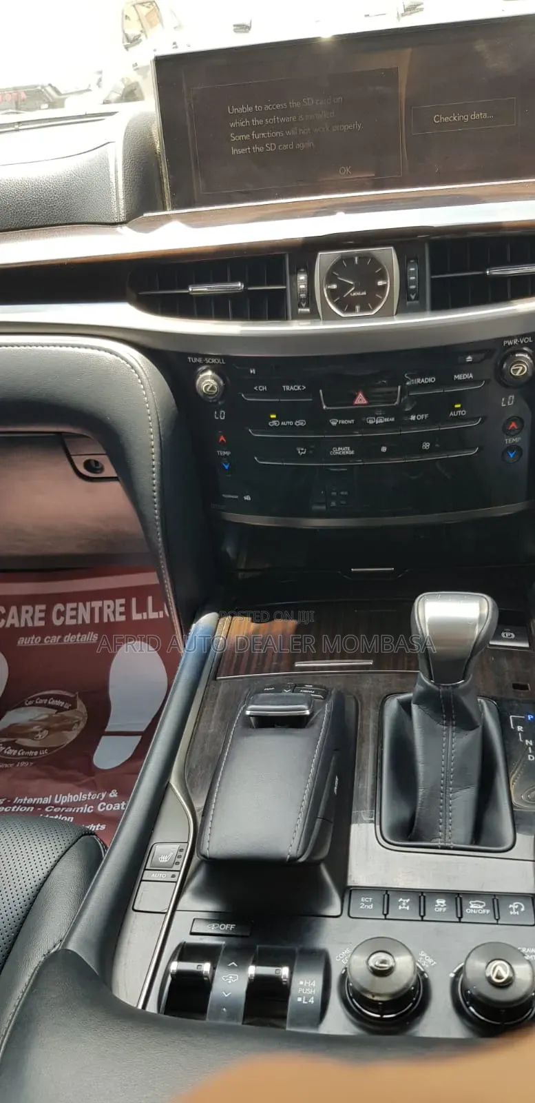 Lexus LX 450d AWD 2017 Black