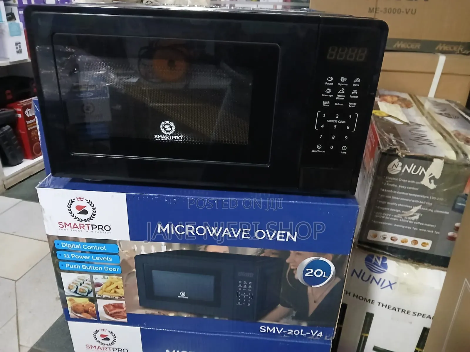 20litres Smartpro SMV-20l-V4 New Digital Microwave