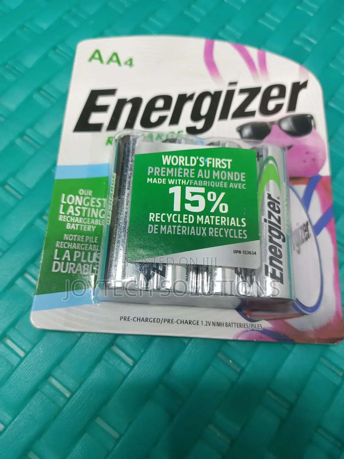 Portable Aa4 Energizer Rechargeable Battery