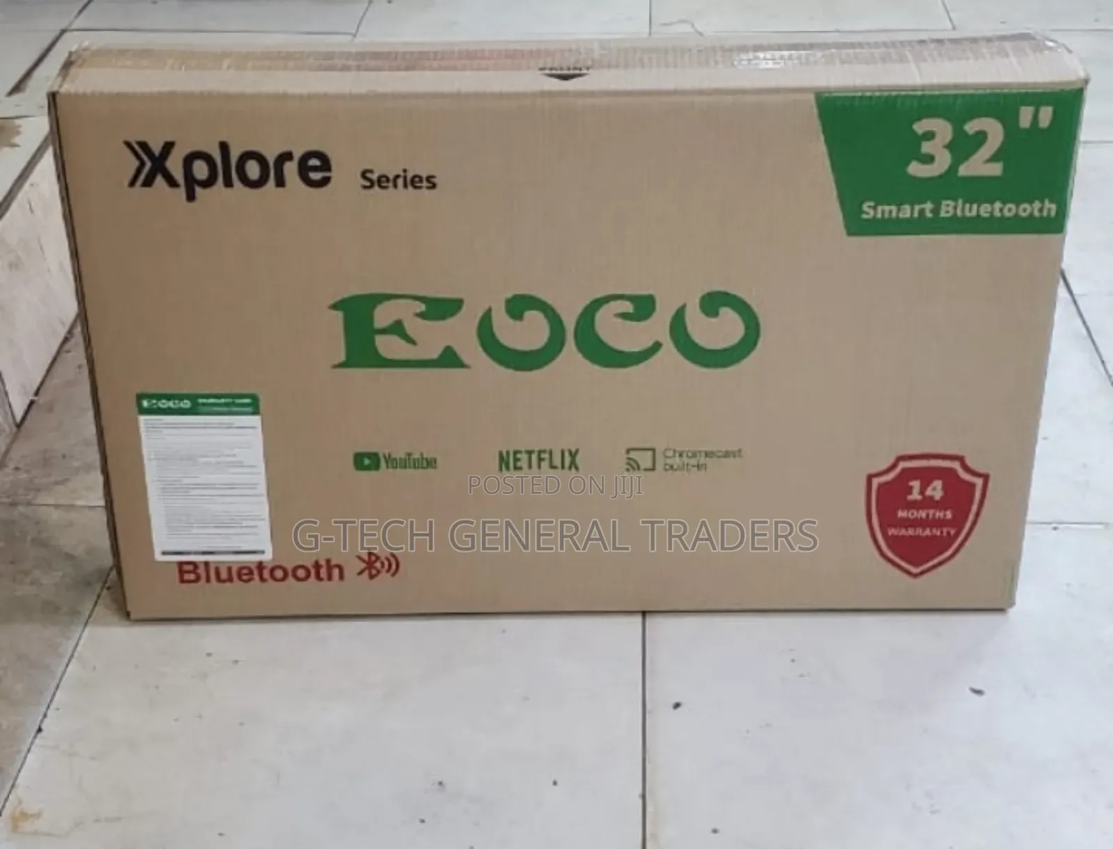 Eco 32inch Smart Android Led Tv,Youtube,Netflix Tv