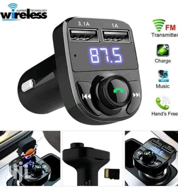 Bluetooth Car Fm Modulator With Volume Knob - main view