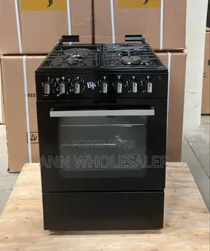 Good Working Black BJS 60x60 3-Gas+1 Hot Plate B/7