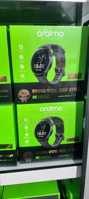 Oraimo Watch Er 1.43'' Amoled Ip68 Smart Watch.