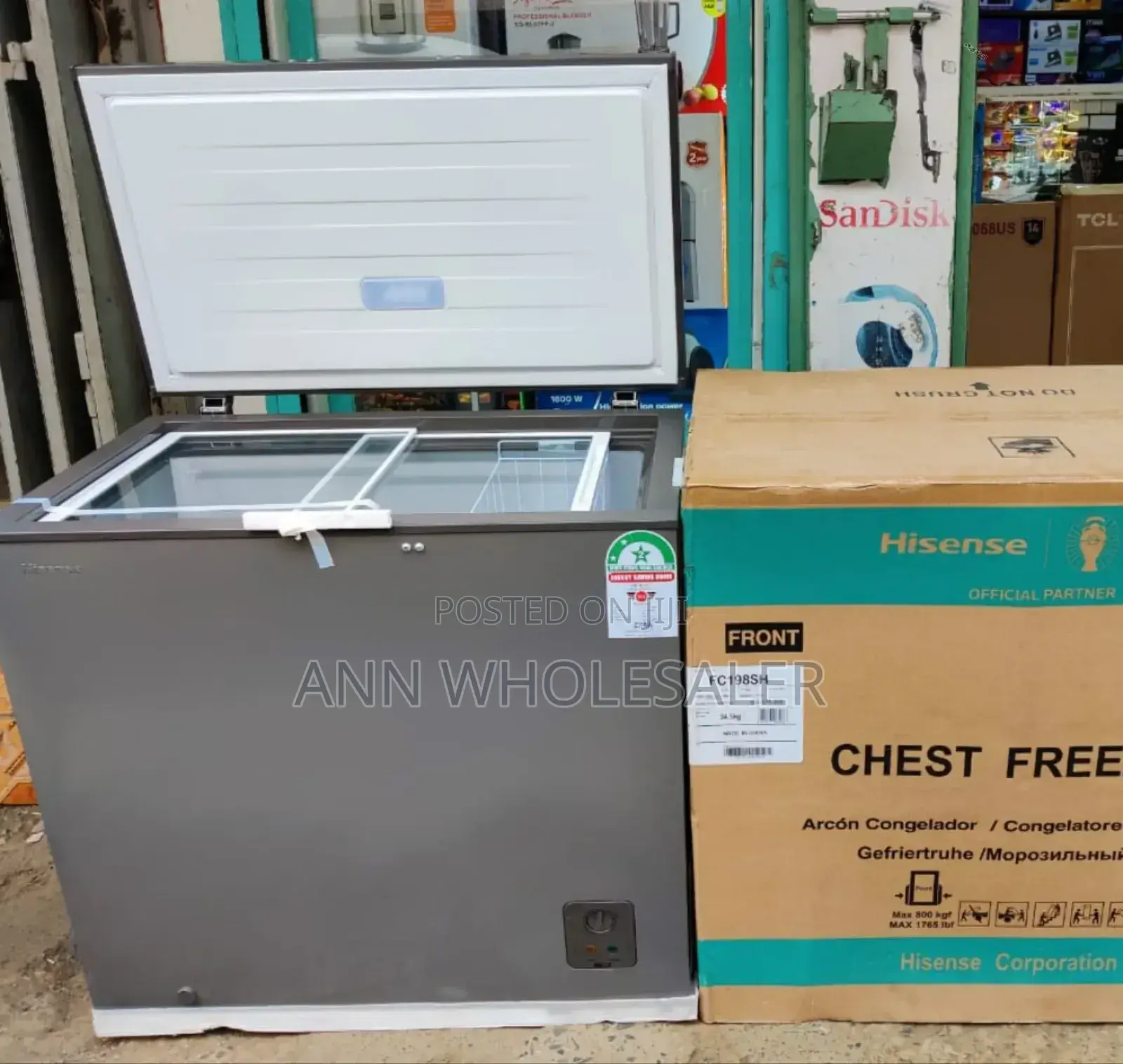 Hisense Freezer 198l Chest Freezer F/6
