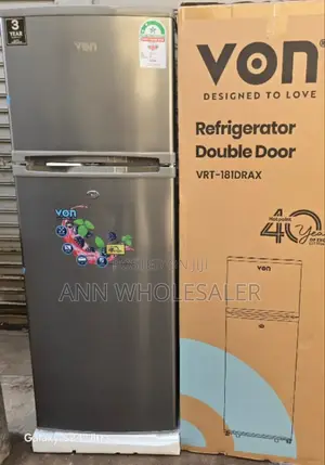 New Arrival Von Refrigerator 181 L Double Door