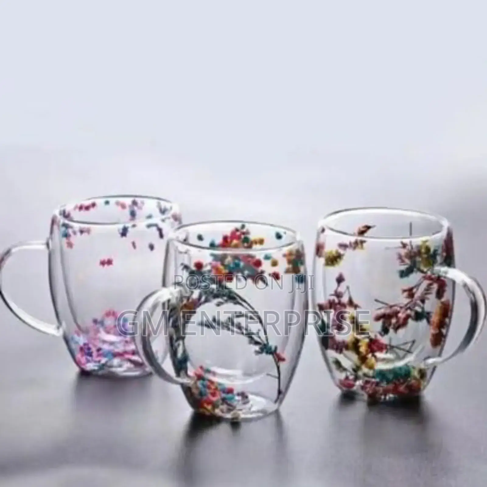 Insulated Double Wall Glass Cups