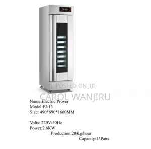 13 Pan Electric Prover Machine/ Premier Electric Prover