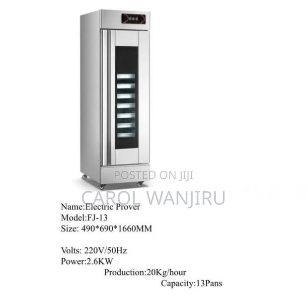 13 Pan Electric Prover Machine/ Premier Electric Prover - main view