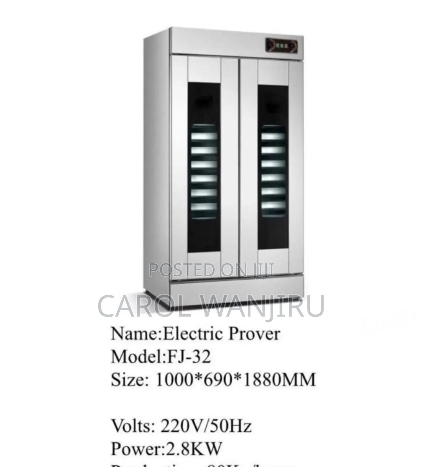 26pans Premier Electric Bread Prover Commercial Prover