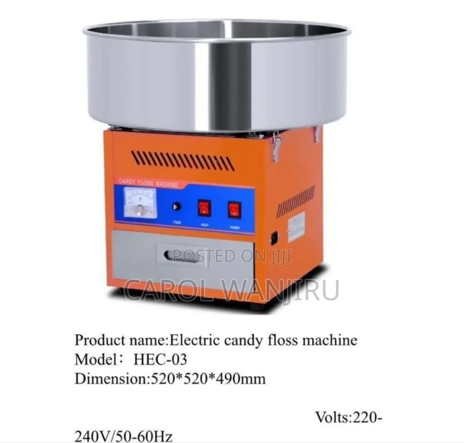 New Candy Floss Machine/ Cotton Candy Machine