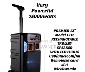 Rechargeable Trolley Speaker/ Portable Trolley Speaker