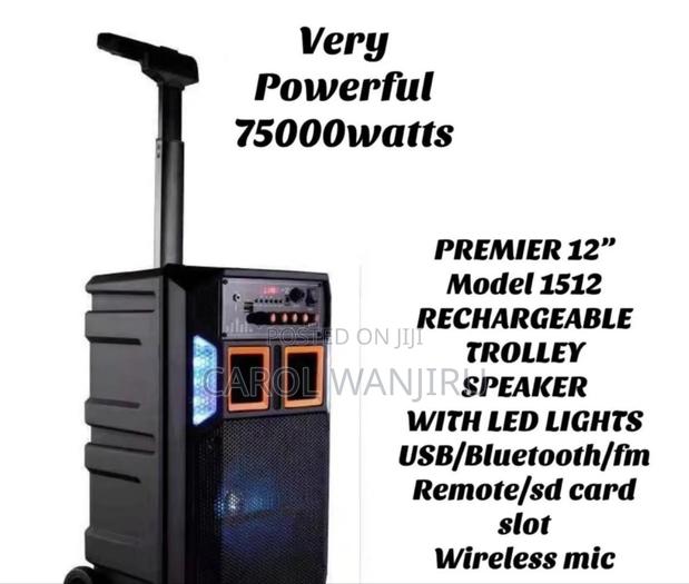 Rechargeable Trolley Speaker/ Portable Trolley Speaker