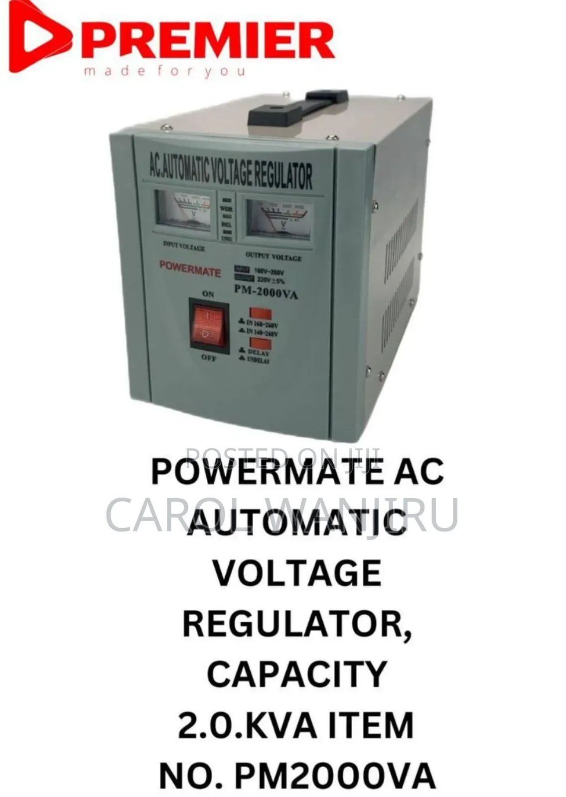 2kva Automatic Voltage Regulator Machine/ Regulator Machine