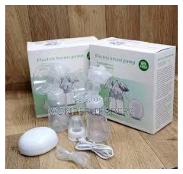 .Intelligent Double Electric Breast Pump With Milk Bottle. - main view