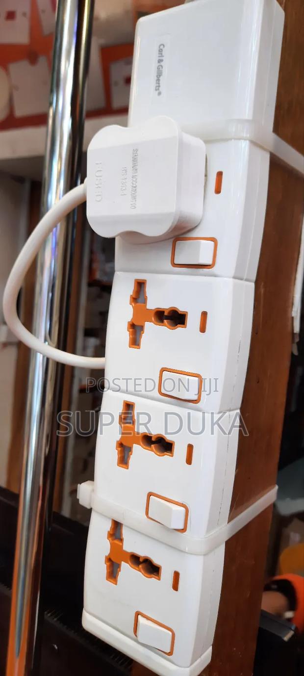 Carl Gilberts 4 Way Extension Socket.Pure Copper.