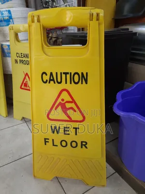 Wet Floor Caution Sign.Safety Warning.