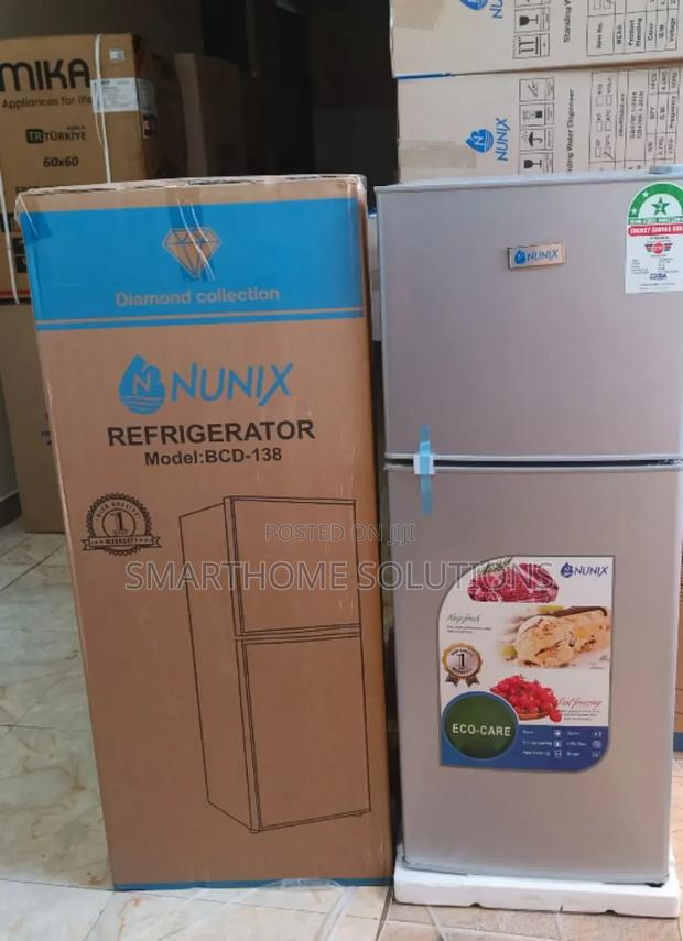 Nunix 138litres Large Capacity Double 2 Refrigerator Nu-138l
