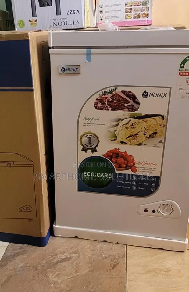 White Nunix 100 Litres Deep Freezer Nu-100l/F