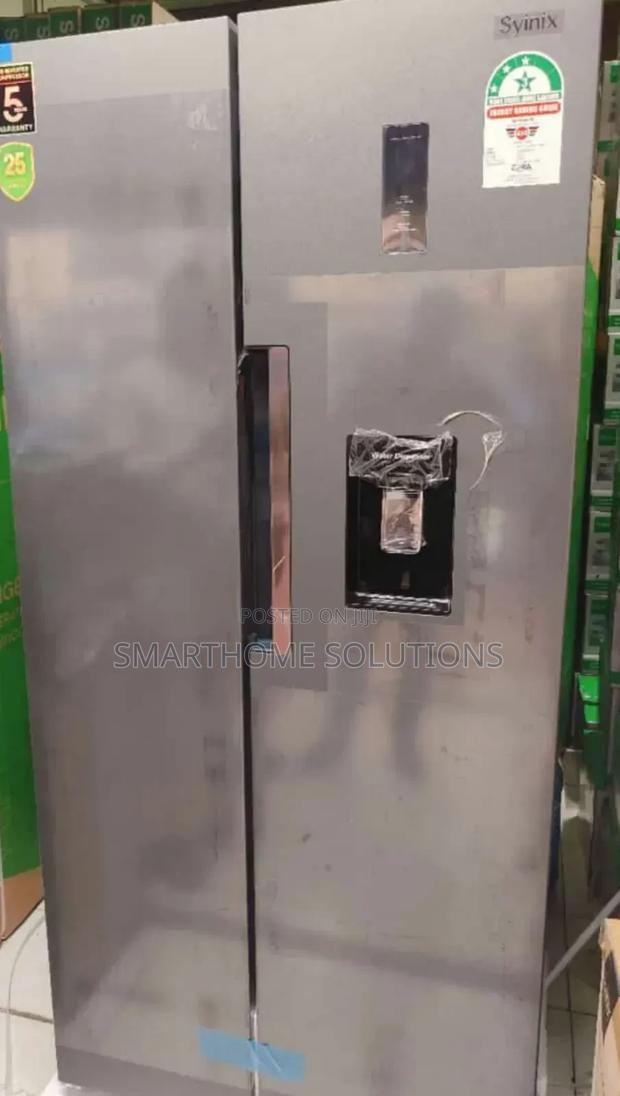 Syinix Side by Side 460 Litres Refrigerator With Dispenser G