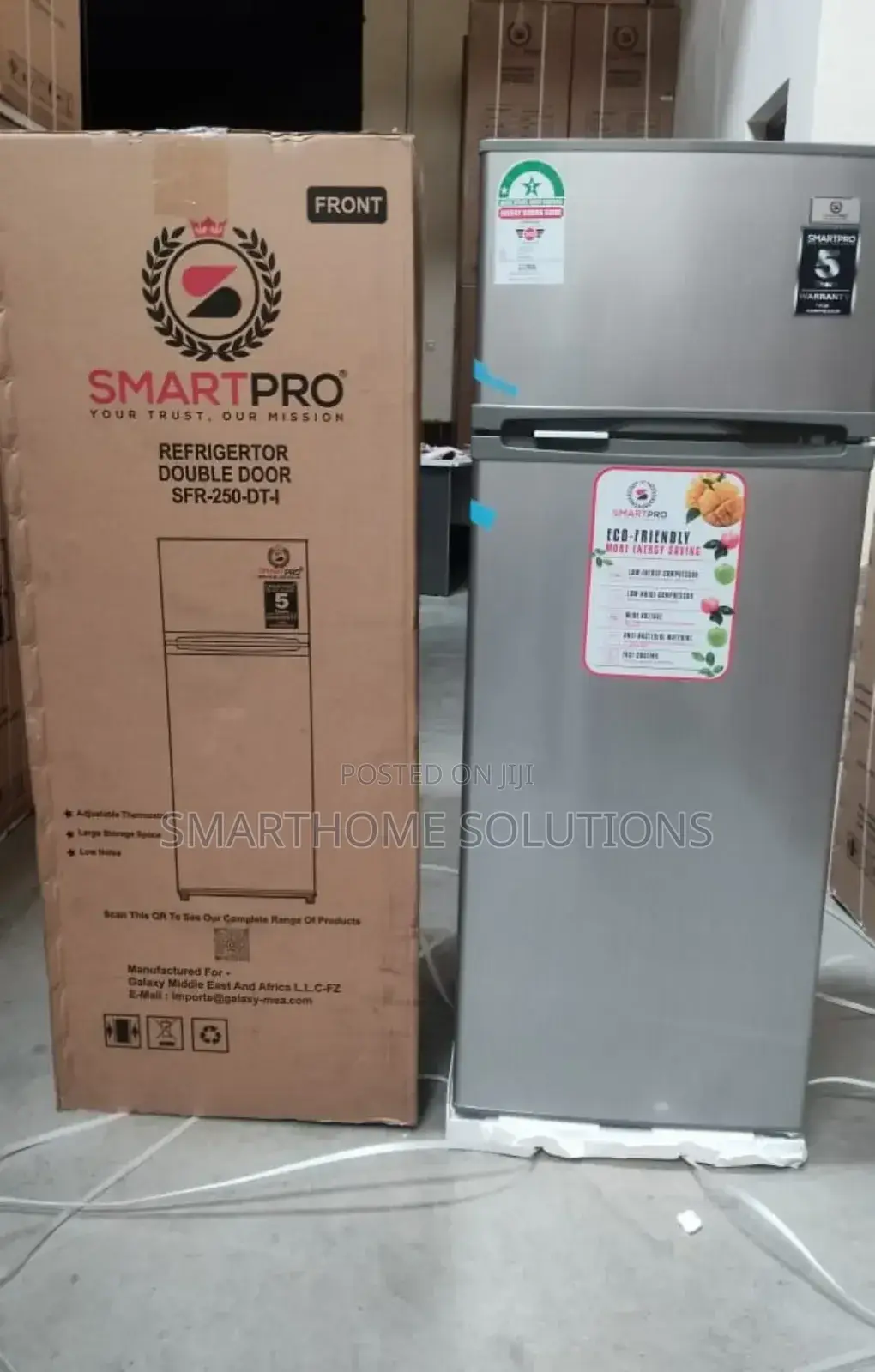 205l Smart Pro Two Door Refrigerator/ Grey SFR-205l