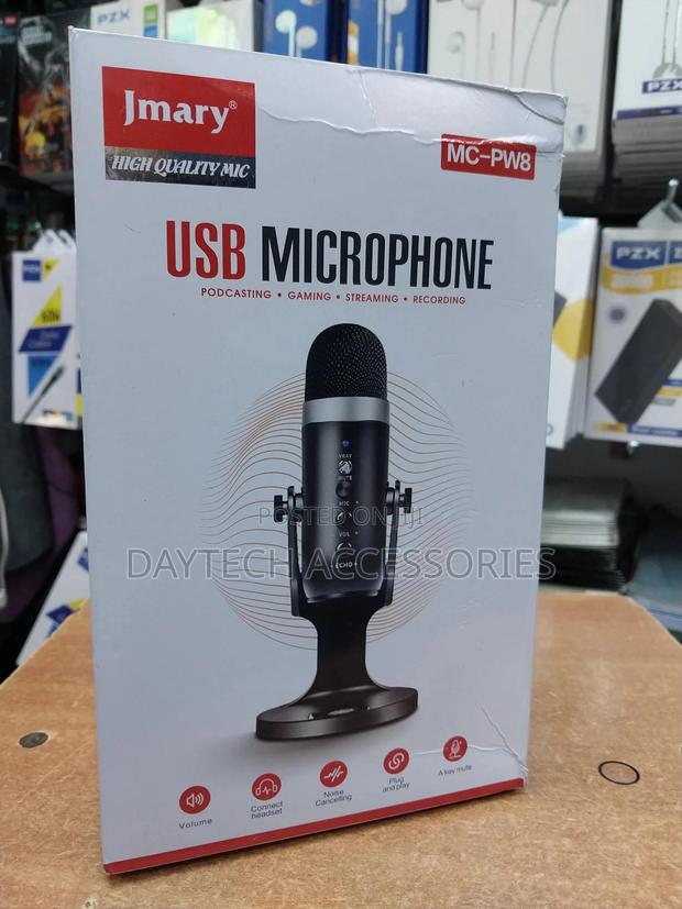 Jmary Mc Pw8 Studio Microphone to Usb Condenser