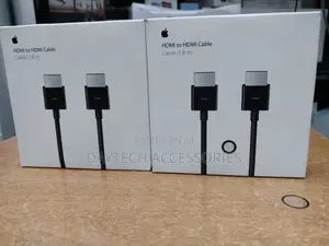 Apple Original Hdmi Cable 1.8m Mc838be/B Black