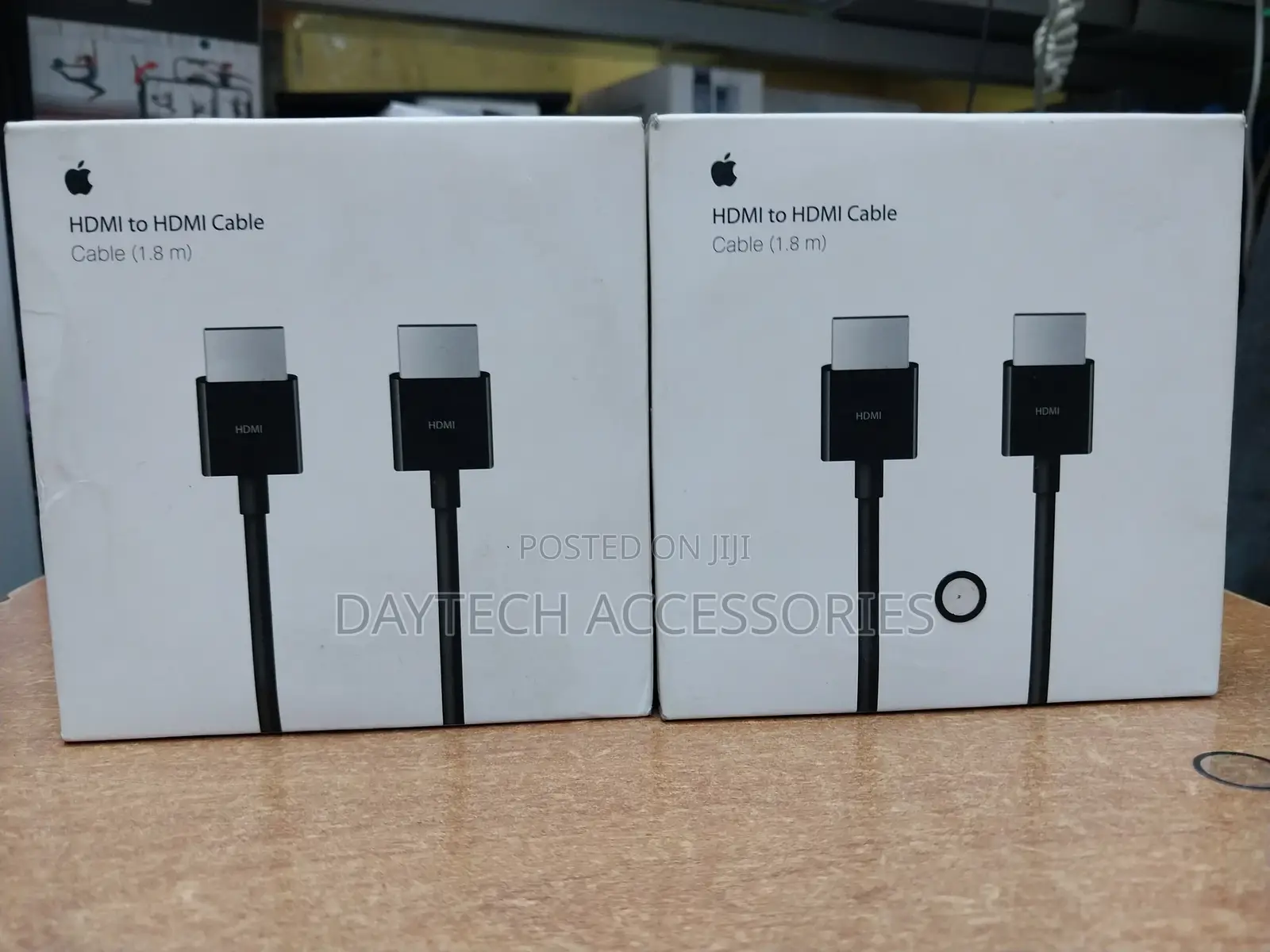 Apple Original Hdmi Cable 1.8m Mc838be/B Black