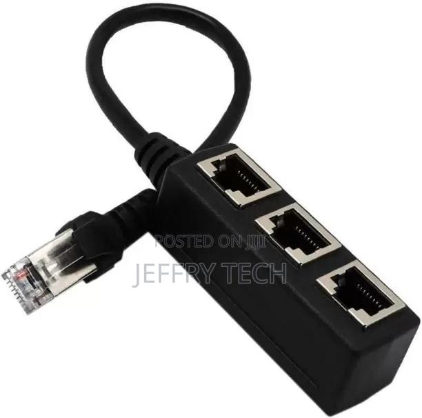 Wiredcom 1 to 3 Ways Rj-45 Interface Splitter Connector Lan - thumbnail 3