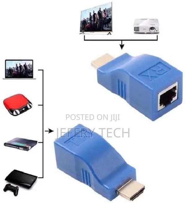Wiredcom Hdmi to Rj45 Network Cable Extender,Hdmi Extender B - thumbnail 3