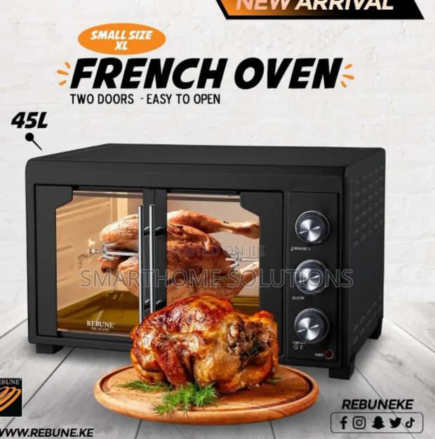 45l Rebune Commercial Double Door Oven Rm-45