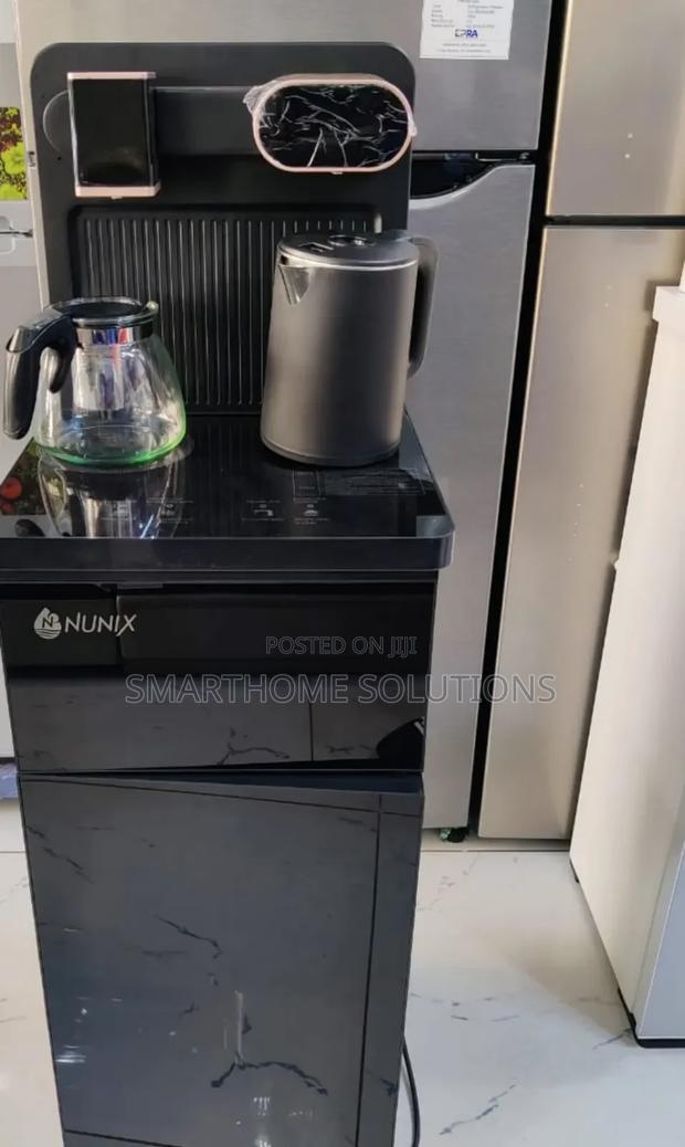 Black Nunix A1c Bottom Load Hot and Cold Water Dispenser B/N
