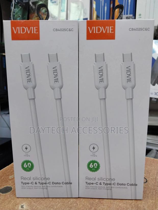 Vidvie Data Cable Cb4025 C C Type-C to Type-C Data Cable - main view