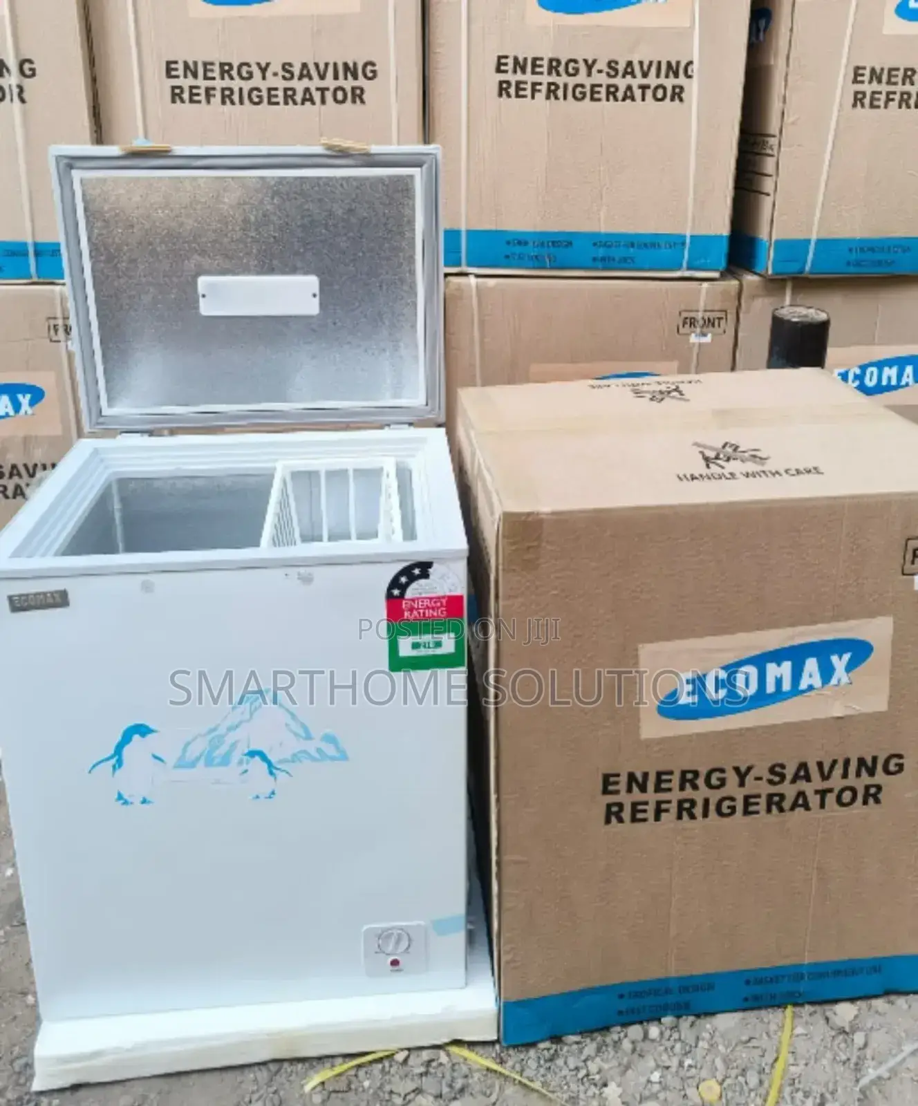 White Ecomax 119l Chest Deep Freezer Efr-119